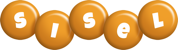 Sisel candy-orange logo
