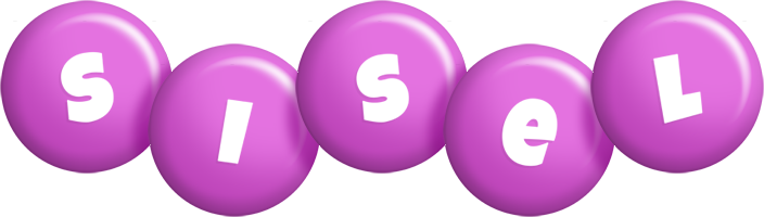 Sisel candy-purple logo