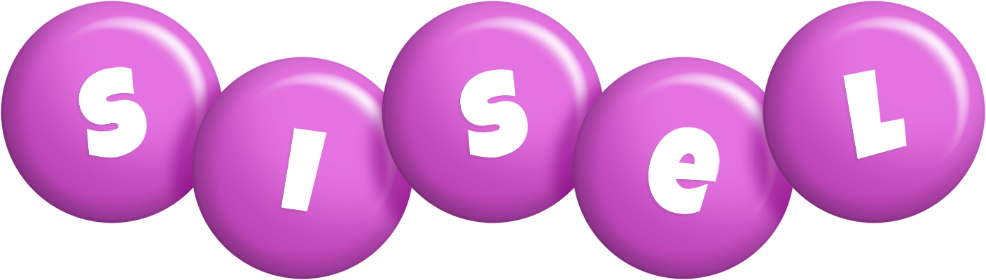 Sisel candy-purple logo