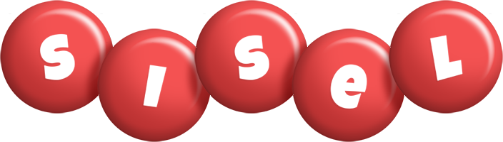 Sisel candy-red logo