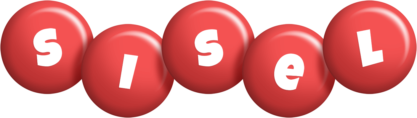 Sisel candy-red logo