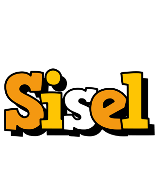 Sisel cartoon logo