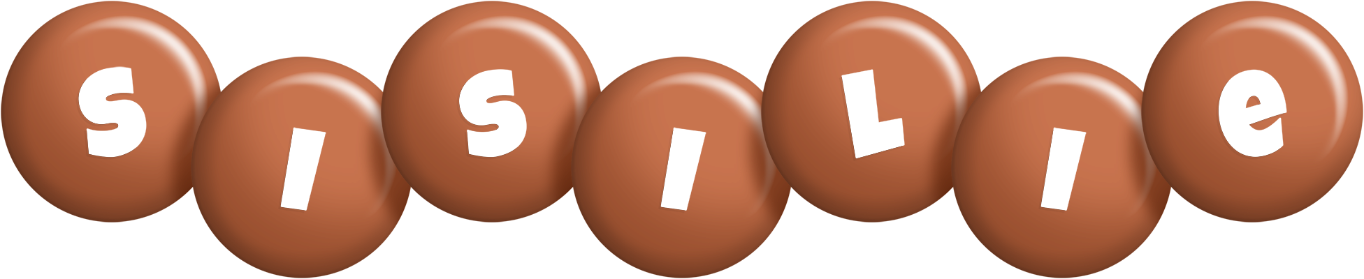 Sisilie candy-brown logo