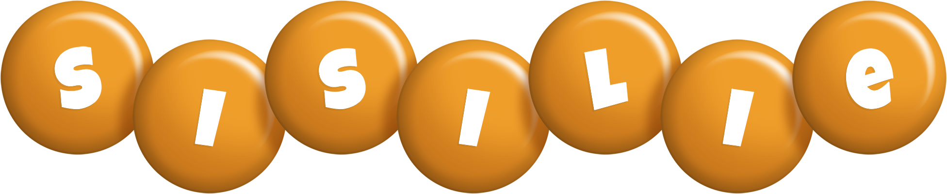 Sisilie candy-orange logo
