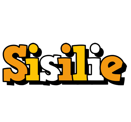 Sisilie cartoon logo
