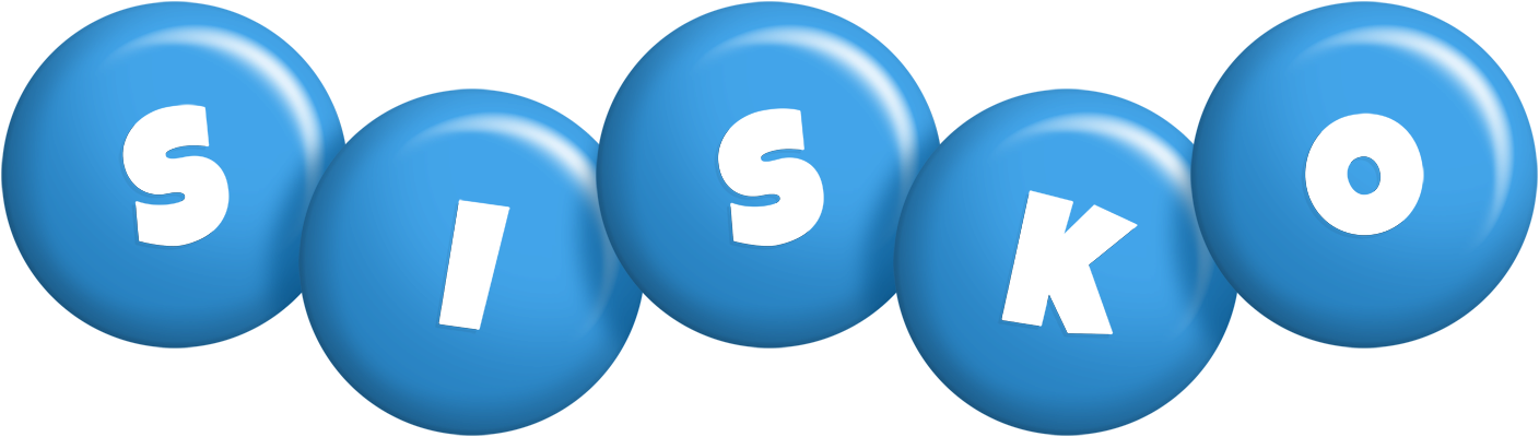 Sisko candy-blue logo