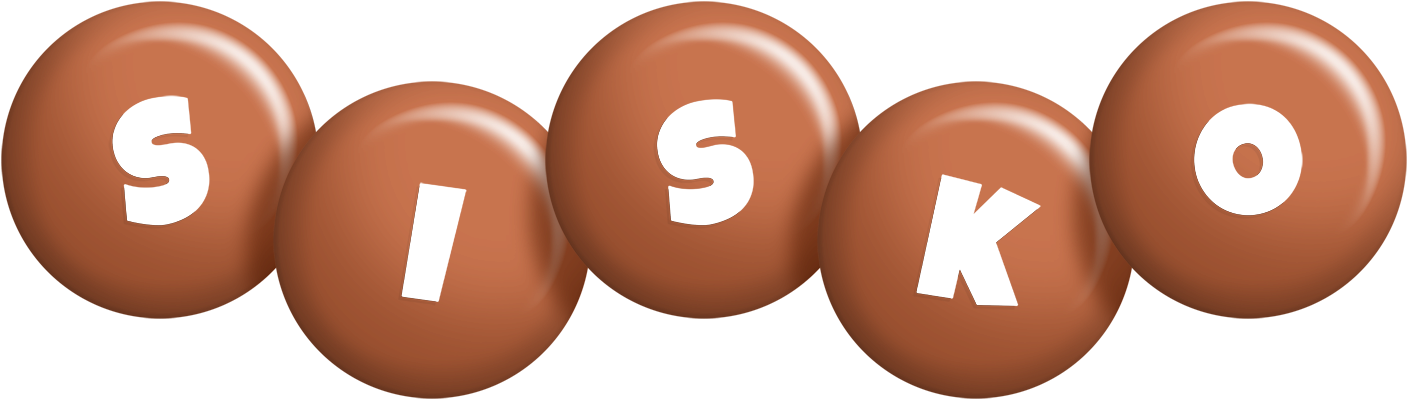 Sisko candy-brown logo