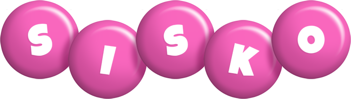 Sisko candy-pink logo