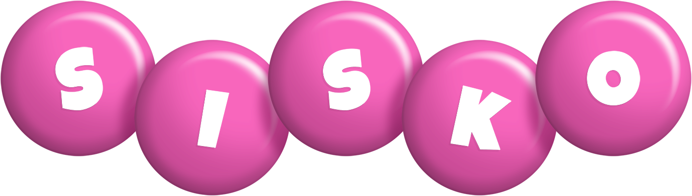 Sisko candy-pink logo