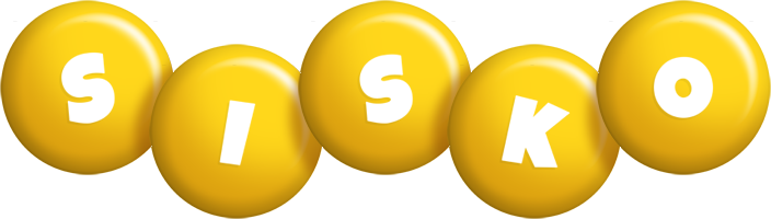 Sisko candy-yellow logo