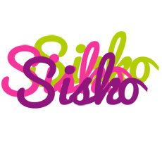 Sisko flowers logo