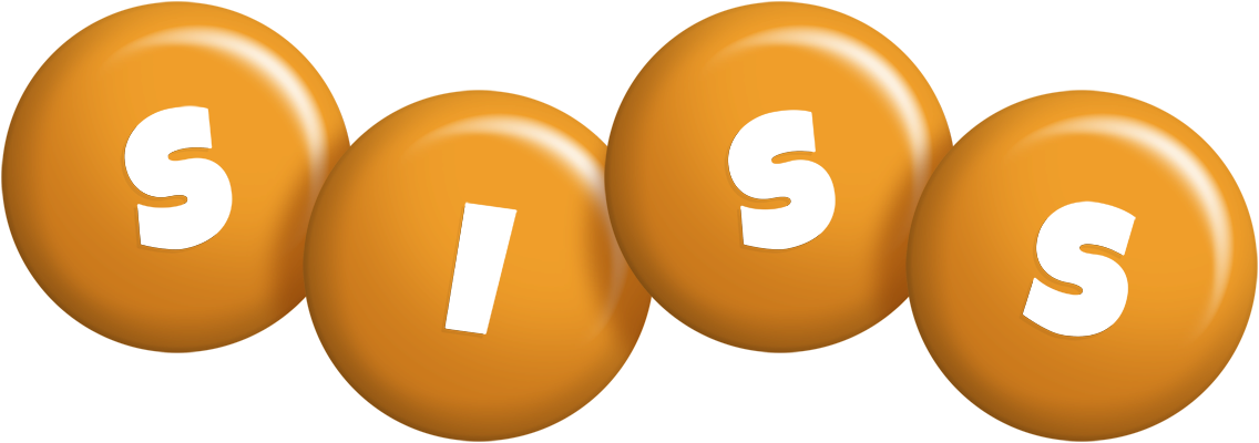 Siss candy-orange logo