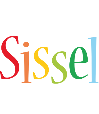 Sissel birthday logo