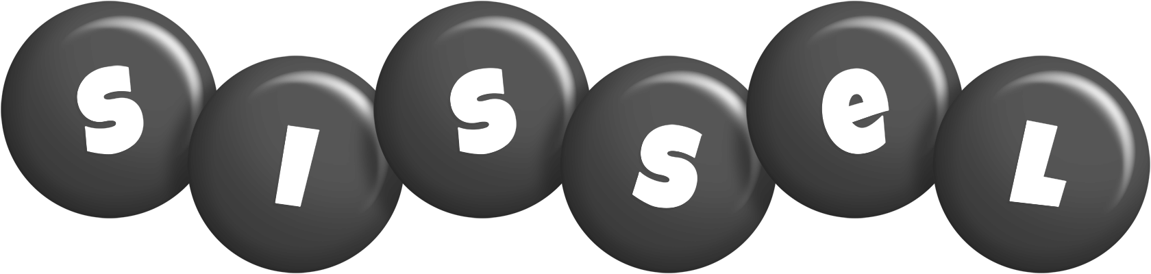 Sissel candy-black logo