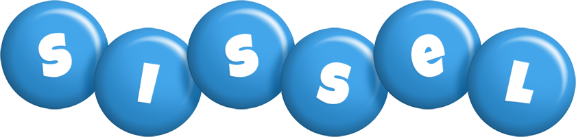 Sissel candy-blue logo