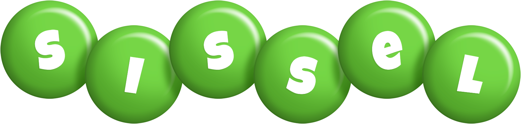 Sissel candy-green logo