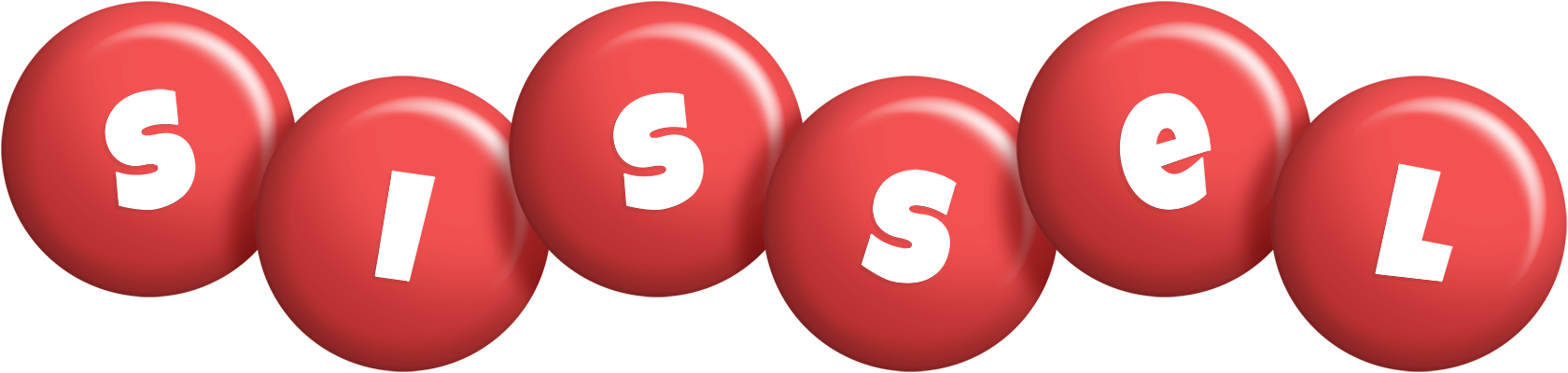 Sissel candy-red logo