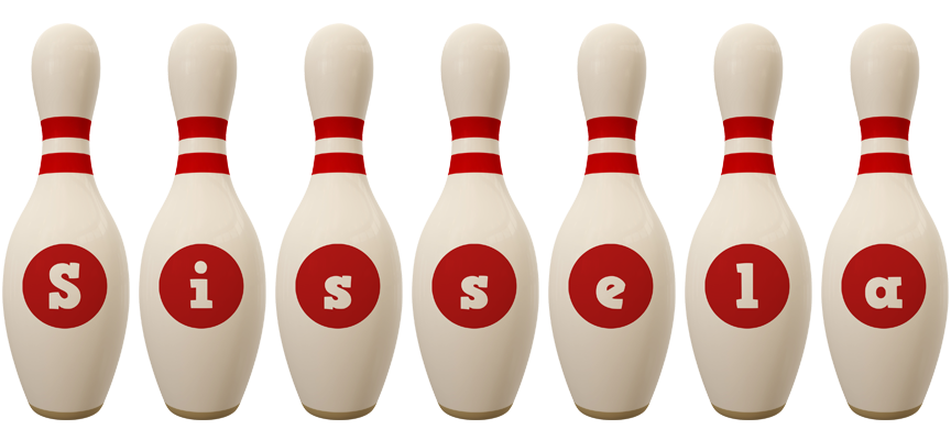Sissela bowling-pin logo