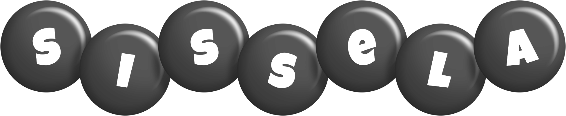 Sissela candy-black logo