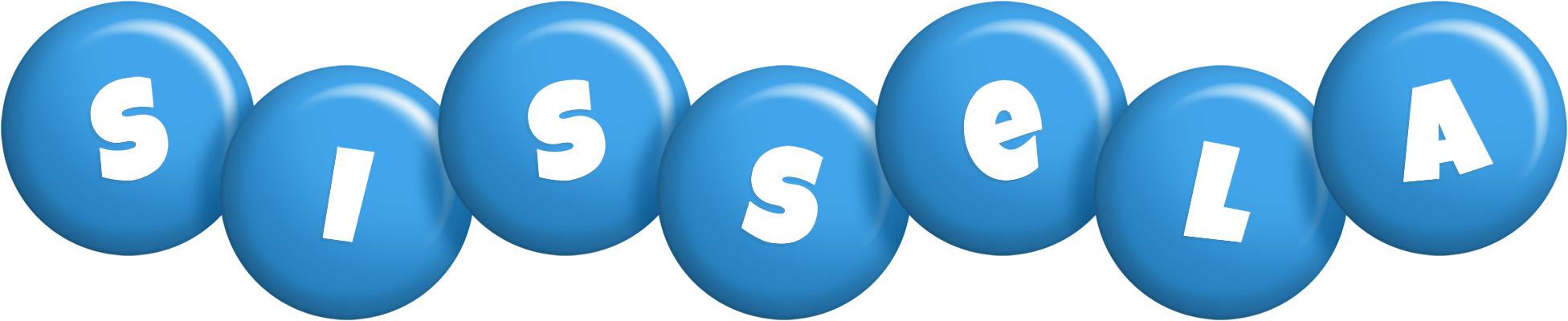 Sissela candy-blue logo