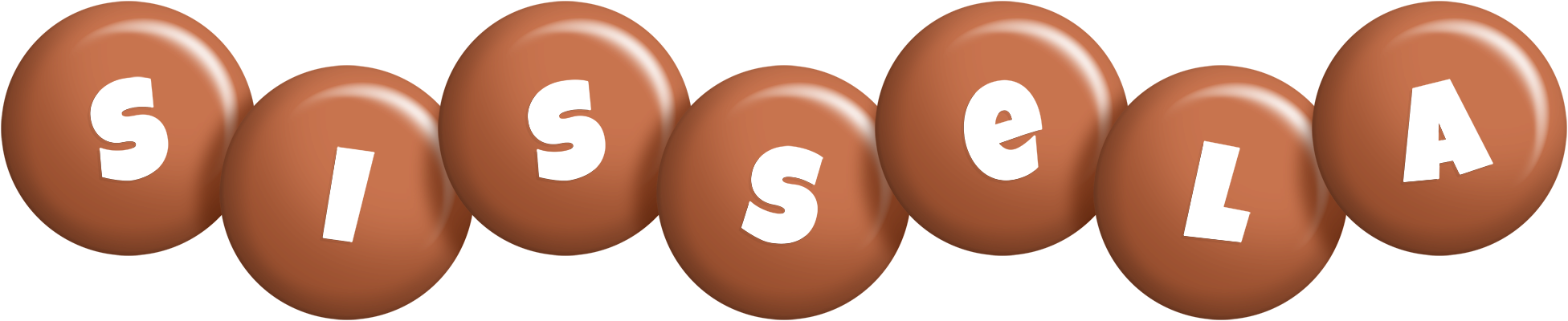 Sissela candy-brown logo