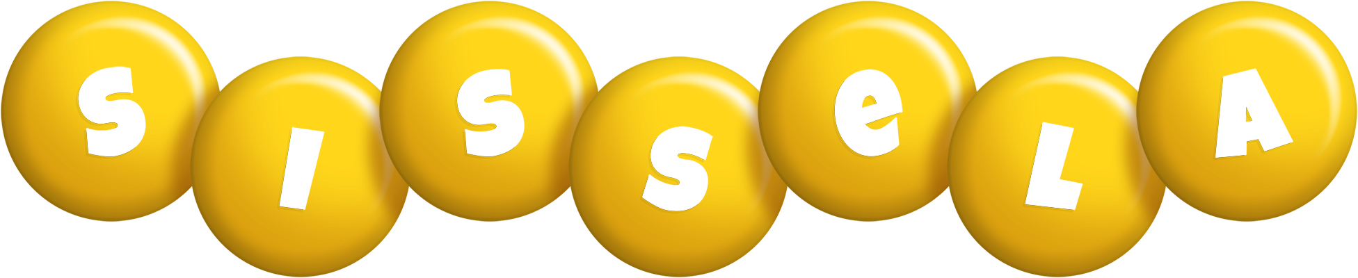 Sissela candy-yellow logo