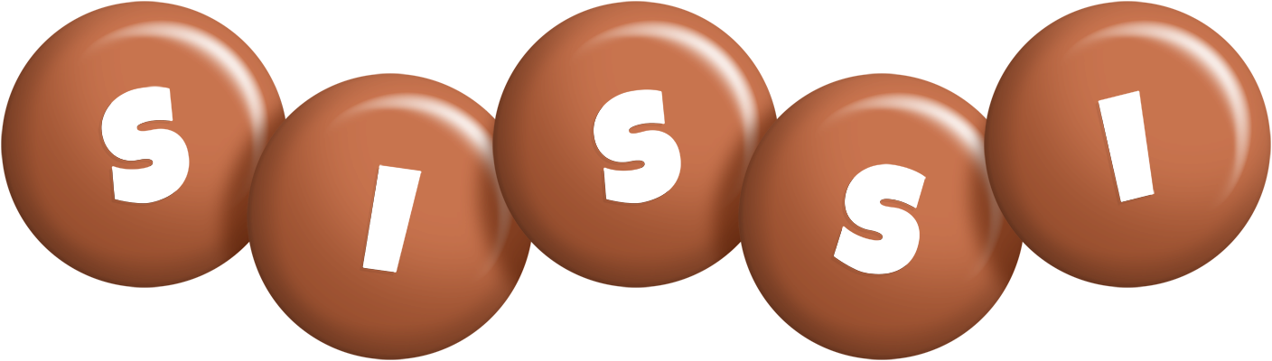 Sissi candy-brown logo