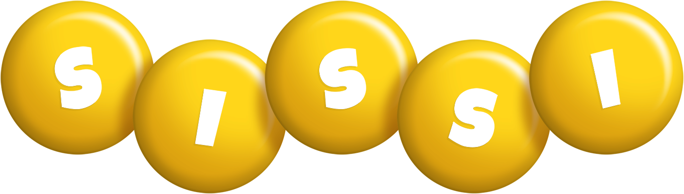 Sissi candy-yellow logo