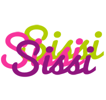 Sissi flowers logo