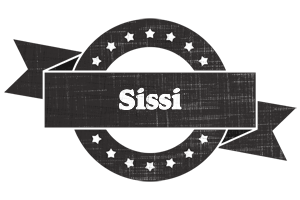 Sissi grunge logo