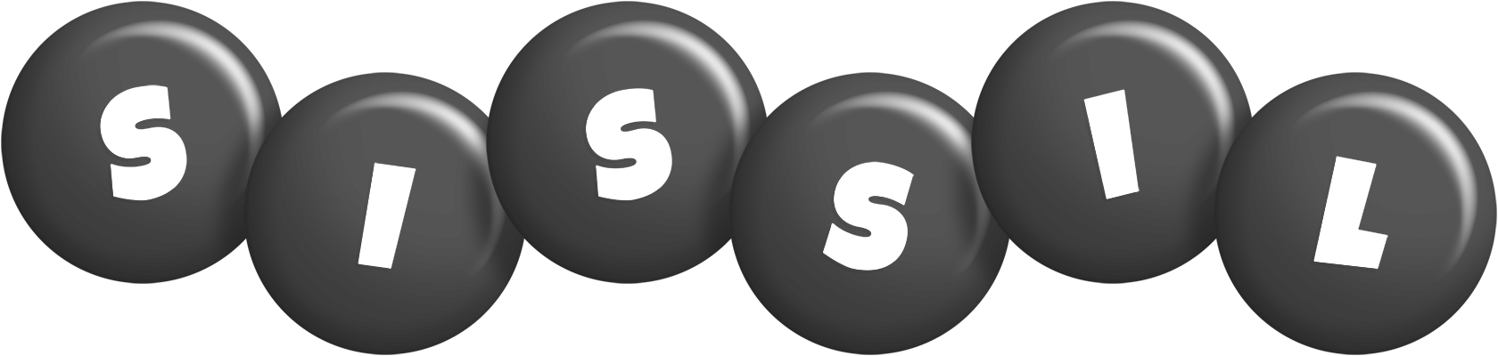 Sissil candy-black logo