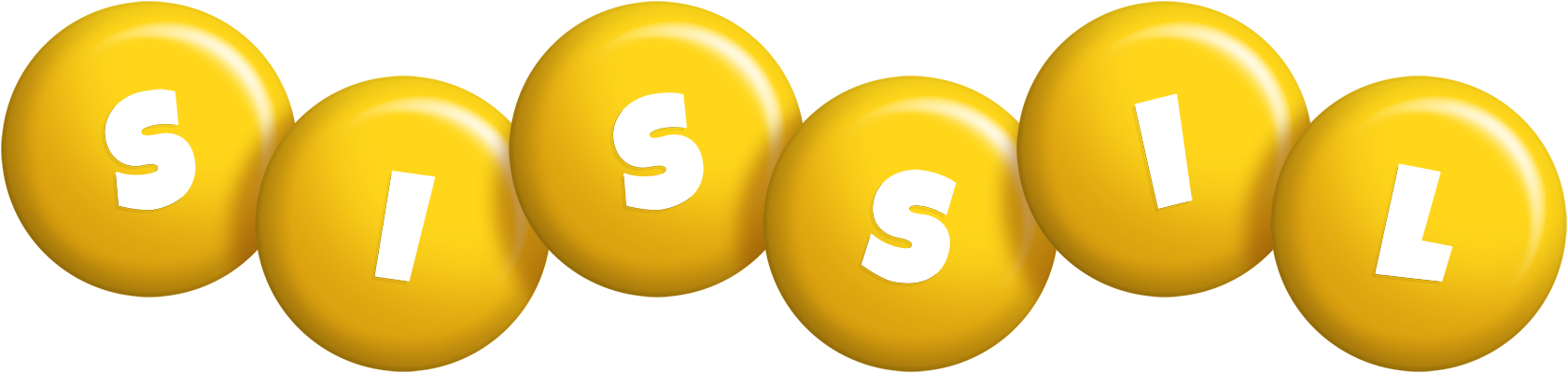 Sissil candy-yellow logo