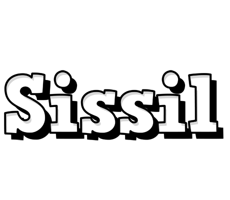 Sissil snowing logo