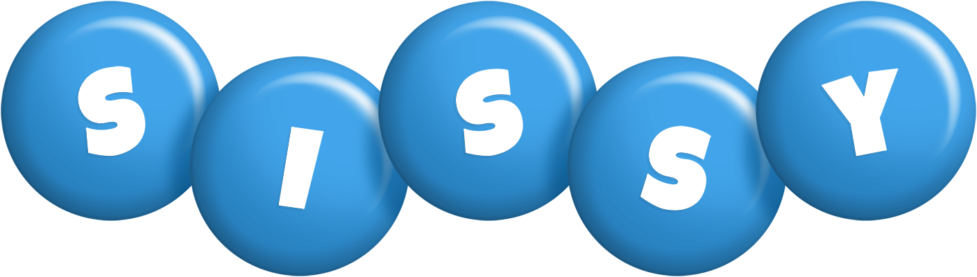 Sissy candy-blue logo