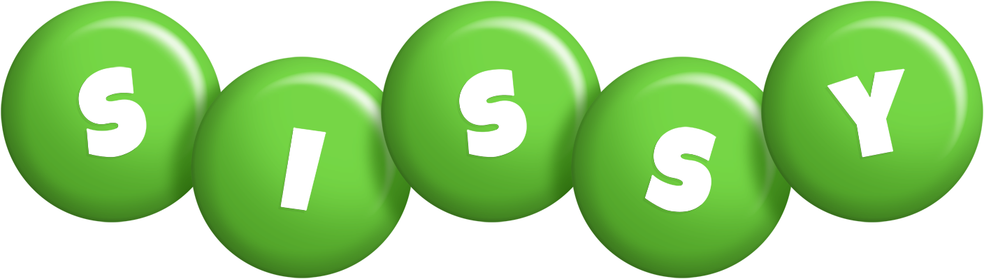 Sissy candy-green logo