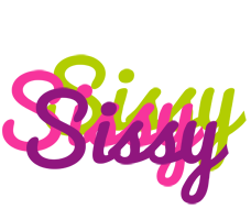 Sissy flowers logo