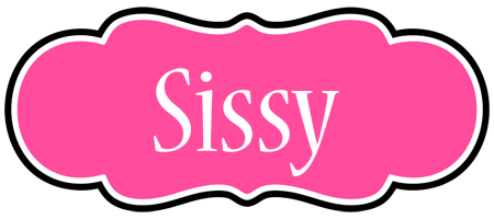 Sissy invitation logo