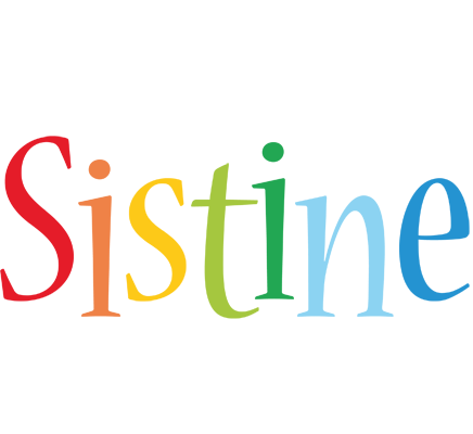Sistine birthday logo