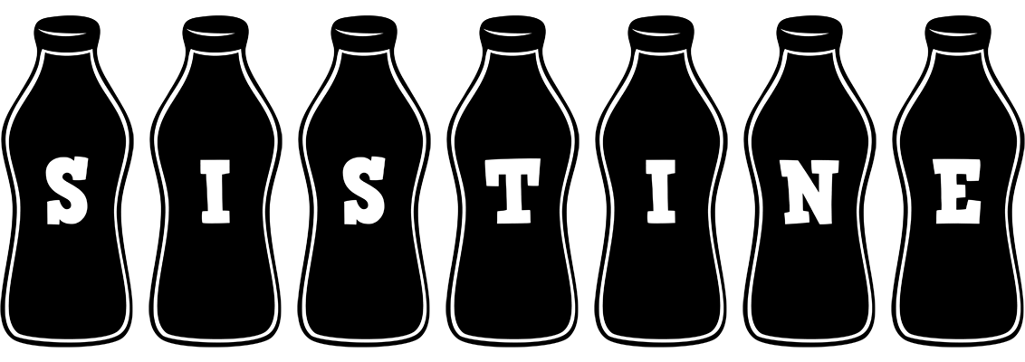 Sistine bottle logo