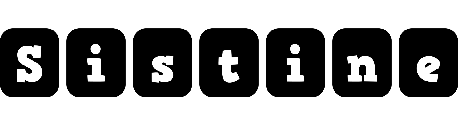 Sistine box logo