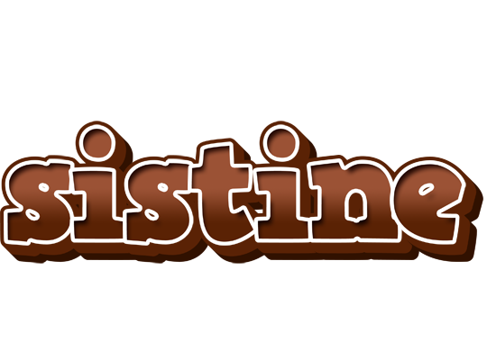 Sistine brownie logo