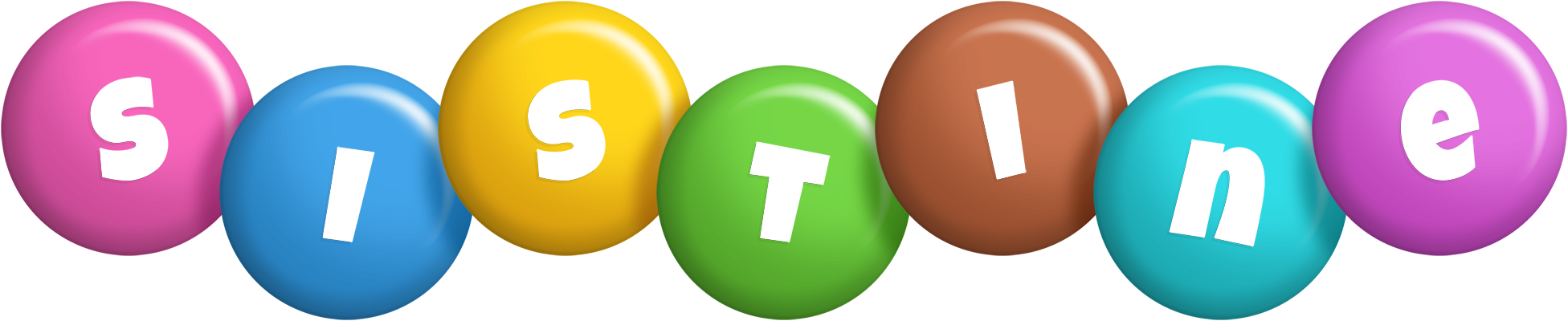 Sistine candy logo