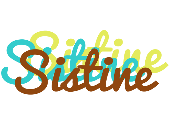 Sistine cupcake logo