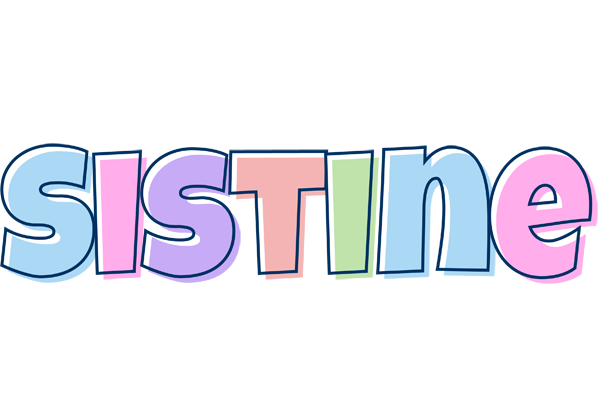 Sistine pastel logo