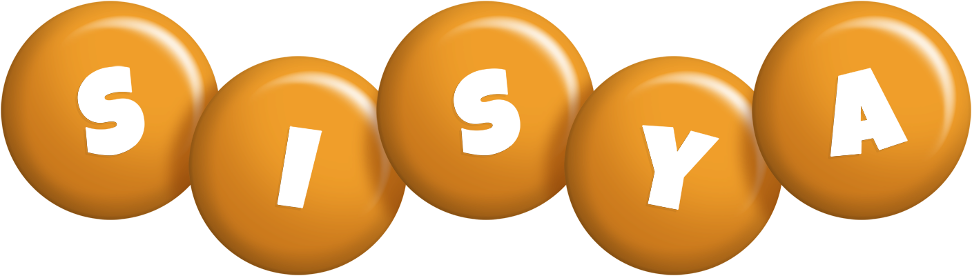 Sisya candy-orange logo