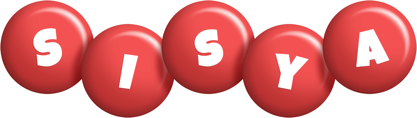 Sisya candy-red logo