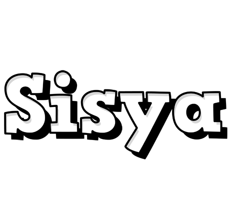 Sisya snowing logo