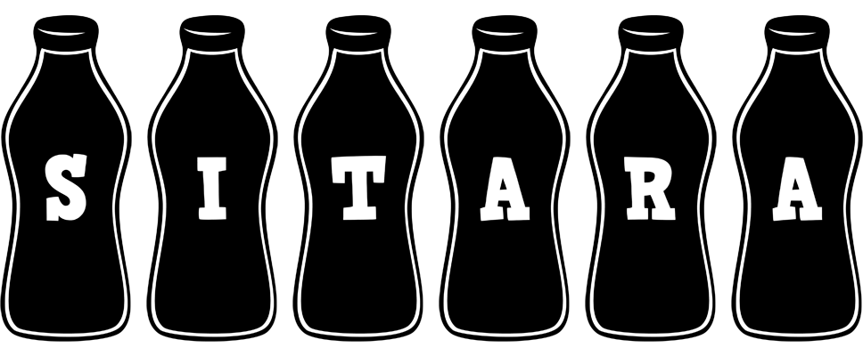 Sitara bottle logo