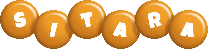 Sitara candy-orange logo