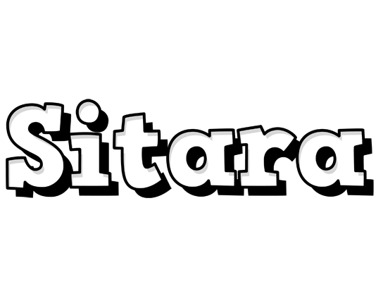 Sitara snowing logo